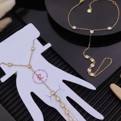 GOLD PLATED ANTITARNISH SSHANDCHAIN-119